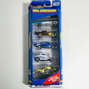 1999 Hot Wheels 50s Cruisers 5 Pack Set de 5 - 59 Caddy, Ford 57 T-Bird, 57 Chevy, 32 Ford, Scorchin' Scooter
