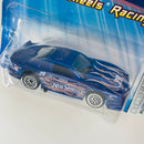 2005 Hot Wheels Racing Ford Mustang Cobra 086 azul LW