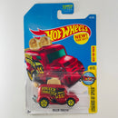2017 Hot Wheels Legends of Speed Roller Toaster rojo metálico 5SP base ZAMAC