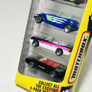 1997 Matchbox Convertibles 5 Pack Set de 5 - Ford Mustang Cobra, Dodge Viper RT/10, Plymouth Prowler, Mercedes Benz 500 SL, Mitsubishi 3000 GT Spyder