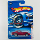 2006 Hot Wheels First Editions 69 Corvette Chevrolet 007 rojo PR5