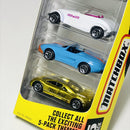 1997 Matchbox Cars of the Future 5 Pack Set de 5 - Volkswagen Concept 1 Beetle, Street Streak, Plymouth Prowler, Ford Mustang Mach III, Audi Avus Quattro