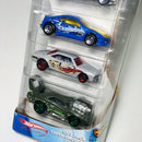 2004 Hot Wheels HW Racing 5 Pack Set de 5 - Dodge Viper GTS-R, Ford Thunderbolt, Custom Cougar, Vairy 8, 1970 Dodge Charger Daytona