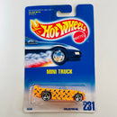 1996 Hot Wheels Mini Truck 231 naranja brillante SB