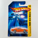 2006 Hot Wheels New Models 70 Dodge Challenger Hemi naranja Y5