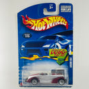 2002 Hot Wheels Auburn 852 175 plata metálico LW base ZAMAC