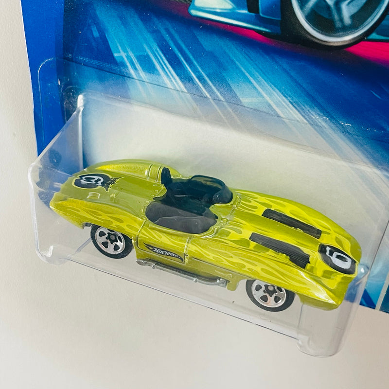 2004 Hot Wheels Pride Rides Corvette Sting Ray 173 verde metálico 5SP base ZAMAC