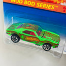 1996 Hot Wheels Mod Bod Series 67 Camaro verde 5SP base ZAMAC