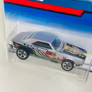 1999 Hot Wheels 67 Camaro 1014 plata metálico 5SP base ZAMAC