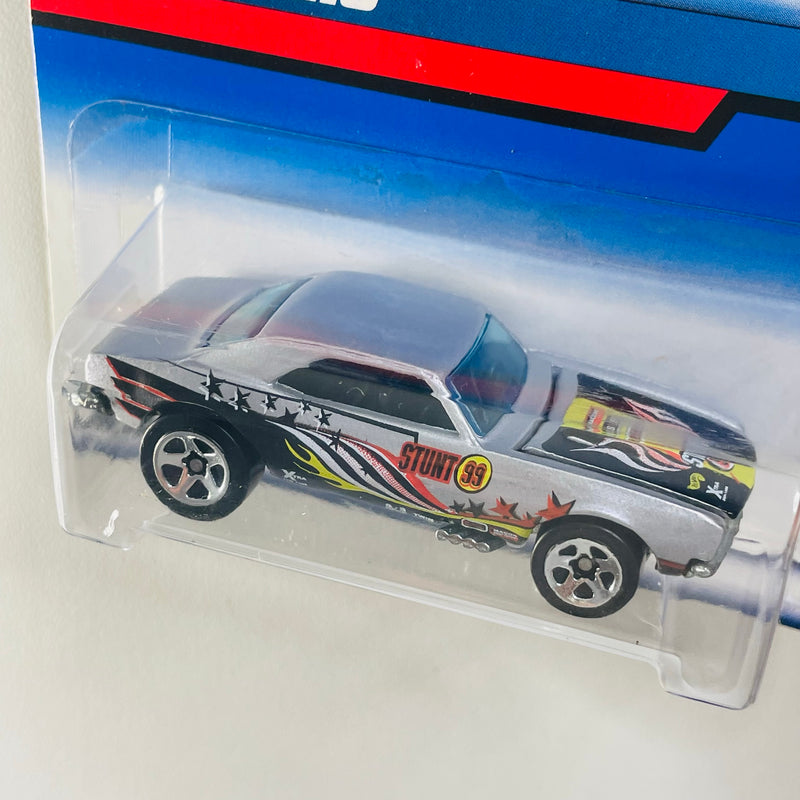 1999 Hot Wheels 67 Camaro 1014 plata metálico 5SP base ZAMAC