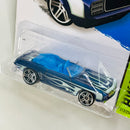 2014 Hot Wheels HW Workshop 69 Camaro Chevrolet azul metálico PR5