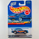 1997 Hot Wheels Race Team Series IV Mercedes C-Class azul metálico 5SP
