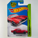 2014 Hot Wheels HW Workshop 68 Copo Camaro rojo MC5