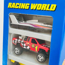 1997 Hot Wheels Racing World 5 Pack Set de 5 - Hydroplane, Nissan Hardbody, Thunderstreak, Dragster Driven to the Max, Toyota MR2 Rally