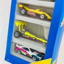 1997 Hot Wheels Racing World 5 Pack Set de 5 - Hydroplane, Nissan Hardbody, Thunderstreak, Dragster Driven to the Max, Toyota MR2 Rally