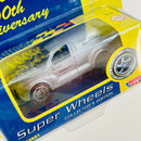 2001 Motormax Super Wheels Special Edition Walgreens 100th Anniversary Chrysler PT Cruiser plata metálico