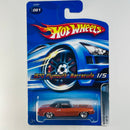 2006 Hot Wheels Mopar Madness 1970 Plymouth Barracuda 061 naranja metálico 5SP