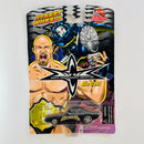 1999 Racing Champions Street Wheels WCW World Championship Wrestling Goldberg 70 Plymouth Barracuda negro