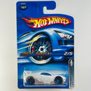 2005 Hot Wheels White Heat MS-T Suzuka 107 blanco 10SP base ZAMAC