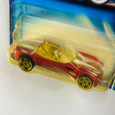 2003 Hot Wheels Pride Rides Dodge Concept 164 rojo metálico PR5 base ZAMAC