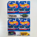 1999 Hot Wheels Street Art Series Colección Set de 4 - Mini Truck,  Propper Chopper, School Bus, Ambulance