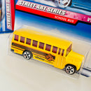 1999 Hot Wheels Street Art Series Colección Set de 4 - Mini Truck,  Propper Chopper, School Bus, Ambulance