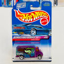 1999 Hot Wheels Street Art Series Colección Set de 4 - Mini Truck,  Propper Chopper, School Bus, Ambulance