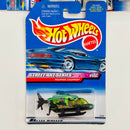 1999 Hot Wheels Street Art Series Colección Set de 4 - Mini Truck,  Propper Chopper, School Bus, Ambulance