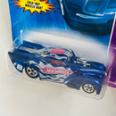 2007 Hot Wheels Racing 1941 Jeep Willys Coupe azul metálico 5SP