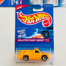 1996 Hot Wheels Splatter Paint Series Colección Set de 4 - Rescue Ranger, Ford Side-Splitter, 55 Chevy, 80s Camaro Z-28