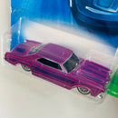 2008 Hot Wheels Treasure Hunt 64 Buick Riviera rosado LW