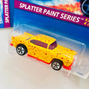 1996 Hot Wheels Splatter Paint Series Colección Set de 4 - Rescue Ranger, Ford Side-Splitter, 55 Chevy, 80s Camaro Z-28