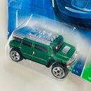 2008 Hot Wheels Treasure Hunts Rockster verde metálico 5SP