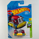 2018 Hot Wheels Treasure Hunt HW Fun Park Bump Around granate metálico 5SP