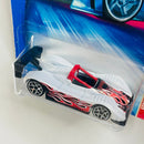 2004 Hot Wheels Ferrari Heat Ferrari 333 SP 132 blanco con flamas Y5