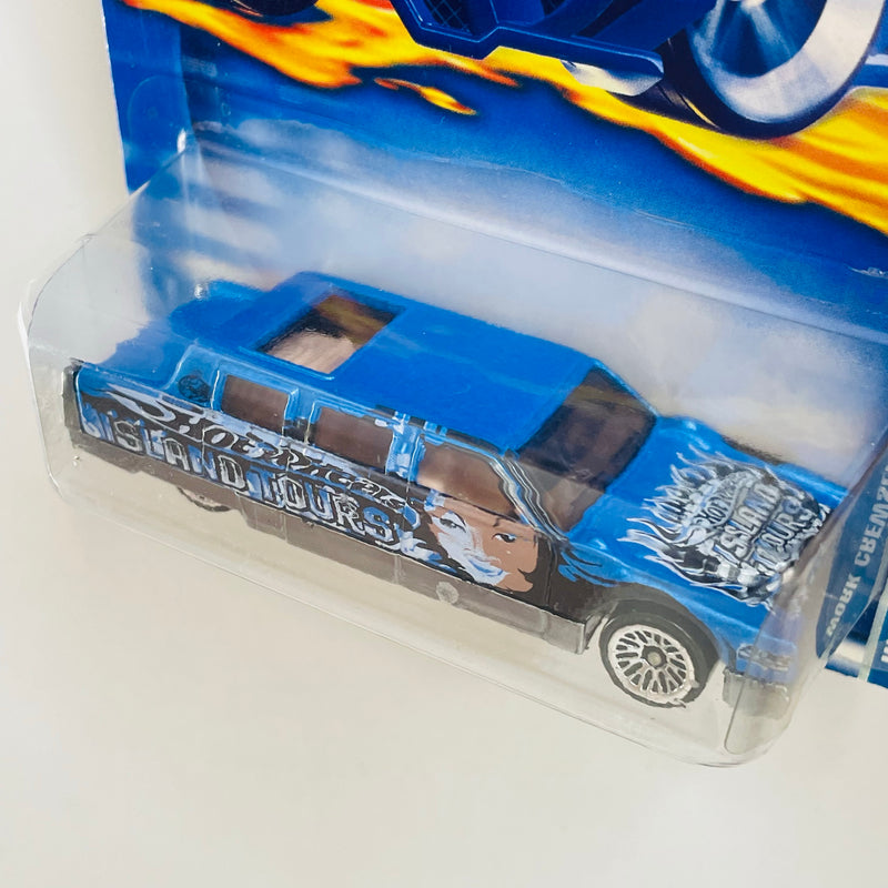 2003 Hot Wheels Work Crewsers Limozeen 165 azul metálico LW