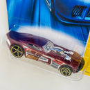 2007 Hot Wheels New Models Nitro Doorslammer granate metálico OH5