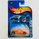 2003 Hot Wheels Track Aces Speed Blaster 192 naranja fluorescente Y5