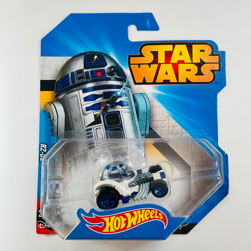 2014 Hot Wheels Character Cars Star Wars R2-D2 blanco 5SP