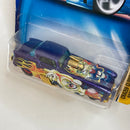 2003 Hot Wheels Crazed Clowns Metrorail Nash Metropolitan 097 morado metálico 5SP