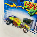 2002 Hot Wheels First Editions I Candy 047 verde 5SP base ZAMAC variante Ventana Naranja Primera Edición