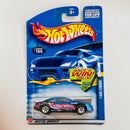 2002 Hot Wheels Ford T-Bird Stocker 155 azul metálico 5SP