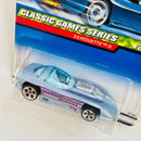 1999 Hot Wheels Classic Games Series Silhouette II celeste 5DOT