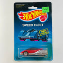 1988 Hot Wheels New Model Speed Fleet Alien 78 rojo UH base ZAMAC