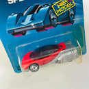 1988 Hot Wheels New Model Speed Fleet Alien 78 rojo UH base ZAMAC