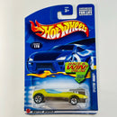 2002 Hot Wheels Splittin Image 170 verde 5SP base ZAMAC