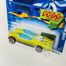 2002 Hot Wheels Splittin Image 170 verde 5SP base ZAMAC