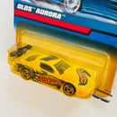 2000 Hot Wheels Olds Aurora amarillo SB