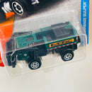 2017 Matchbox MBX Adventure City Garbage Gulper verde oscuro
