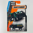 2015 Matchbox MBX Adventure City Garbage Gulper verde oscuro